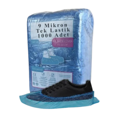 Galoş 9 Mikron Tek Lastik 1000 Adet