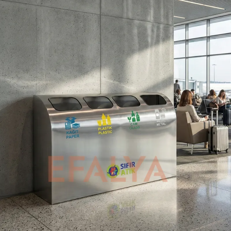 4 lü Sıfır Atık Kutusu 1033A