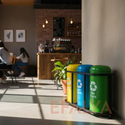 Kafes Tipi Sıfır Atık Standı 1015B