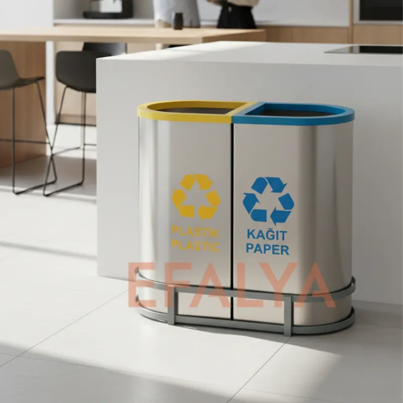 2li Paslanmaz Atık Seti 1022C