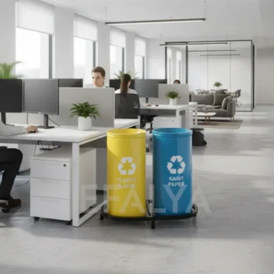 İkili Sıfır Atık Kutusu 1005C