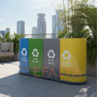 4lü Boyalı Atık Seti 1021A