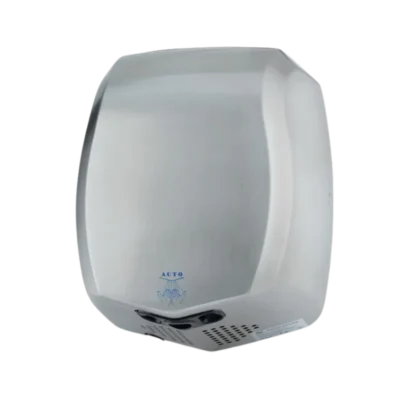 304 kalite paslanmaz çelik gövdeli, UV filtreli ve fırçasız motorlu otomatik el kurutma makinesi.