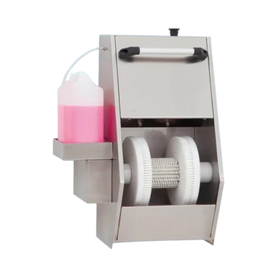 Duvara Monte Döner Fırçalı Ayakkabı Taban Yıkama Cihazı