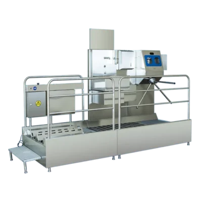 Fırçalı Taban Yıkamalı, Sensörlü Evyeli ve Turnikeli Hijyen Bariyeri