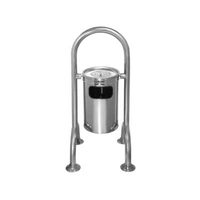 4 Ayaklı Paslanmaz Dış Mekan Çöp Kovası