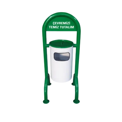Ayaklı Bahçe Tipi Çöp Kovası