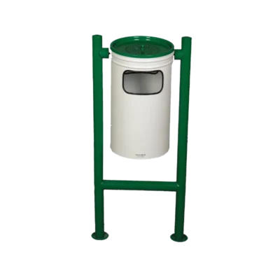 2 Ayaklı H Tipi Dış Mekan Çöp Kovası