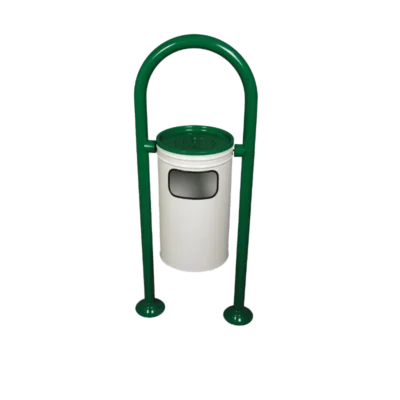 İki Ayaklı Bahçe Tipi Çöp Kovası