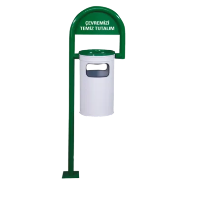 Baston Tipi Sabit Bahçe Tipi Çöp Kovası