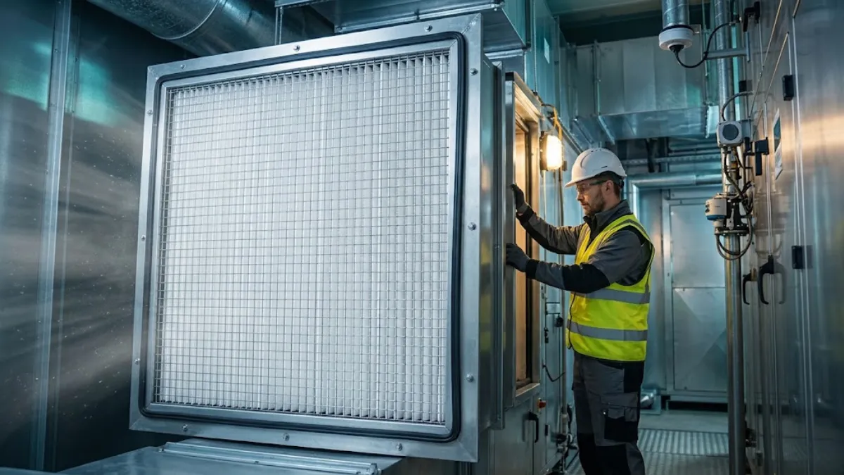 endustriyel-hepa-filtre-montaji-hvac-sistemi